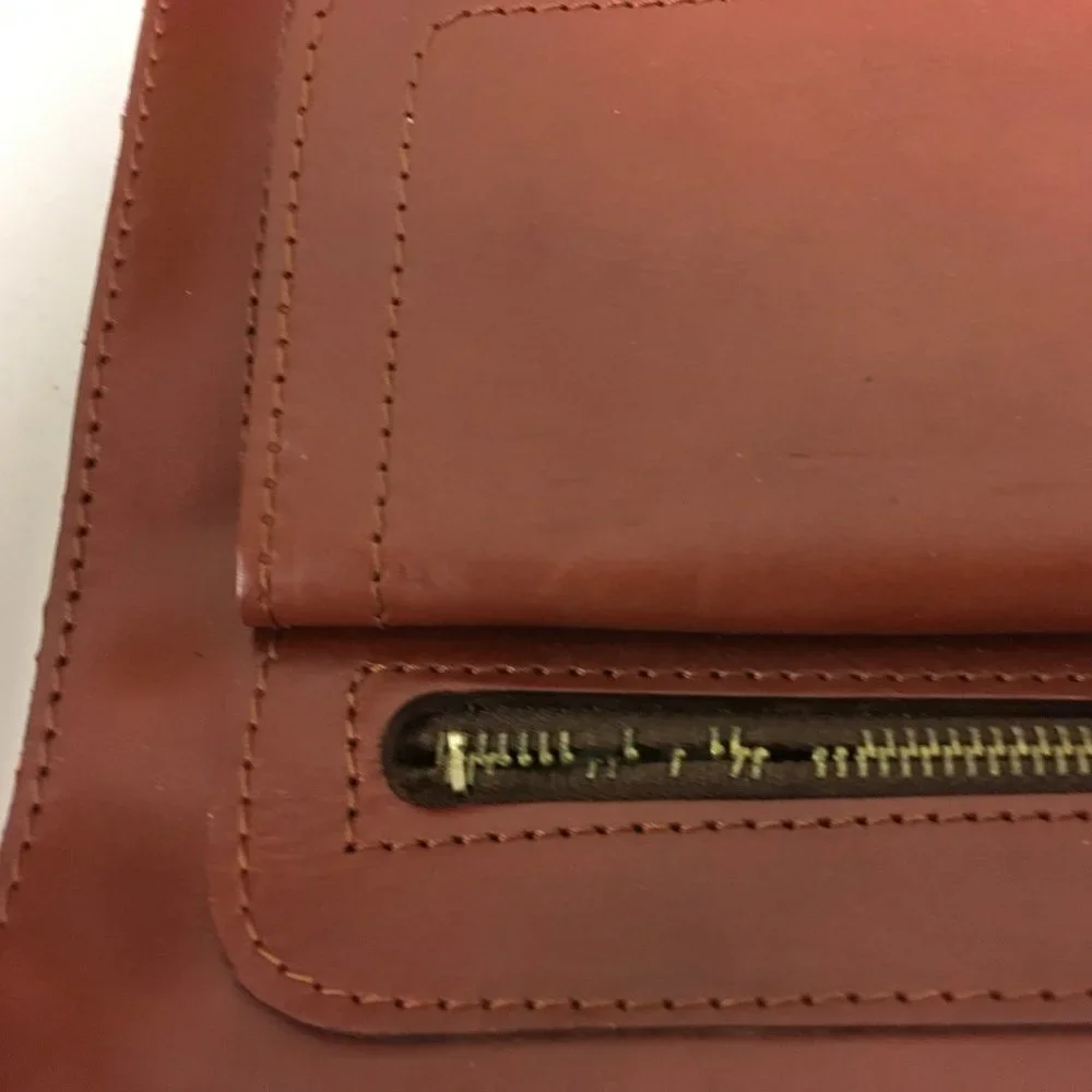 Vintage Swaine Adeney Brigg leather Briefcase Document Case custom made England